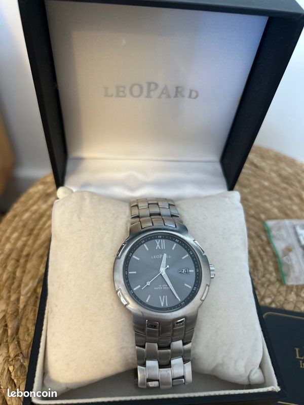 Montre Homme Leopard Acier Inoxydable - Modèle 1291G - Excellent état (image 3)