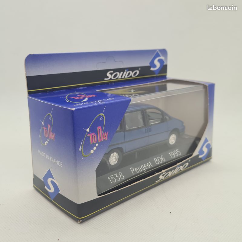 Solido 1/43 Peugeot 806 1995 - Collection