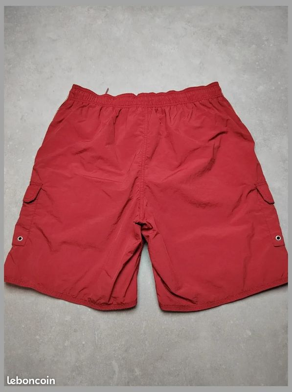 Short de bain Tommy Hilfiger - Homme Taille L - Bordeaux (image 6)