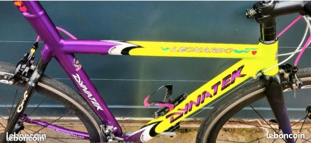 Velo route course CLM DYNATEK TRI TT CARBONE ALU Leonardo columbus italien (image 10)