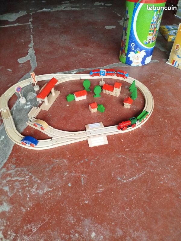 Lot de jouets en bois - jeux de construction (image 4)