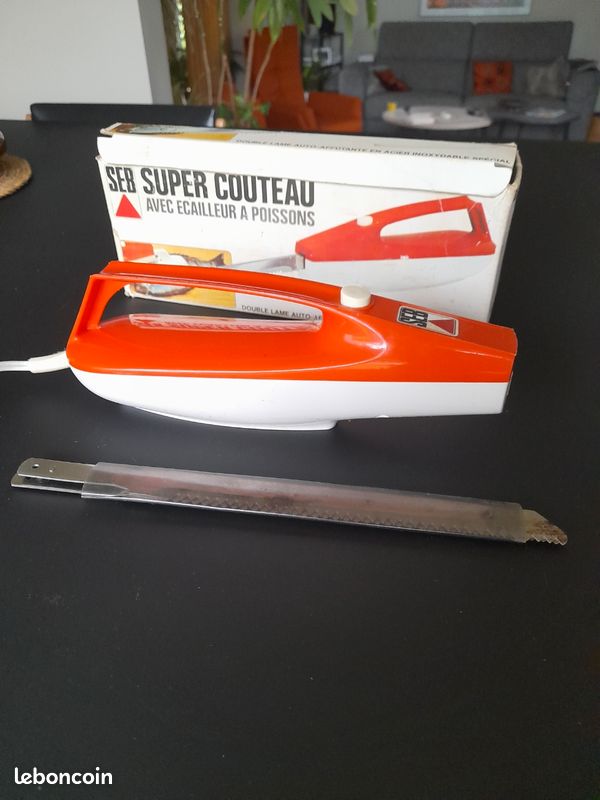 COUTEAU DE CUISINE électrique Seb Vintage EUR 15,00 - FR