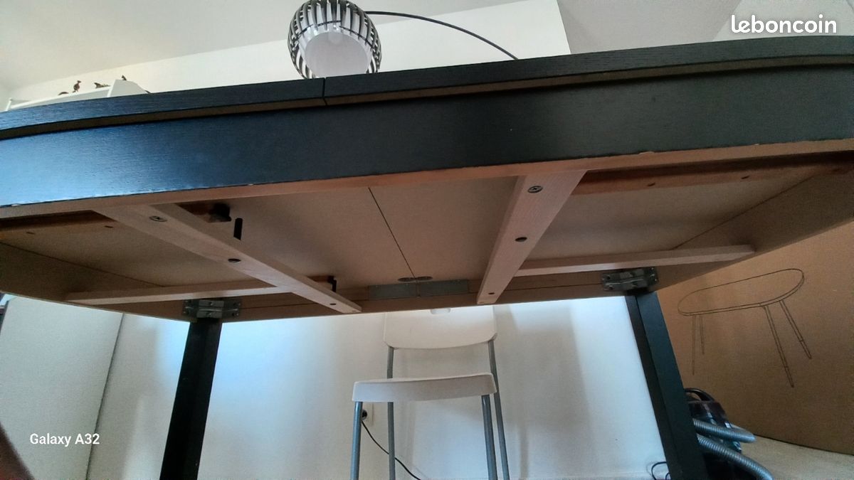 Table a manger extensible 4 ou 6 ou 8 personnes ikea (image 3)