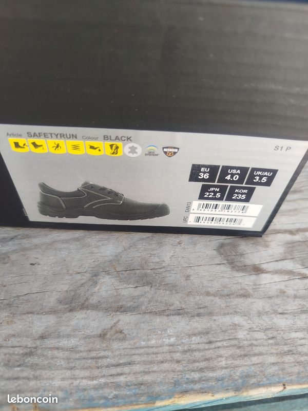 Chaussure de sécurité homme femme (image 2)