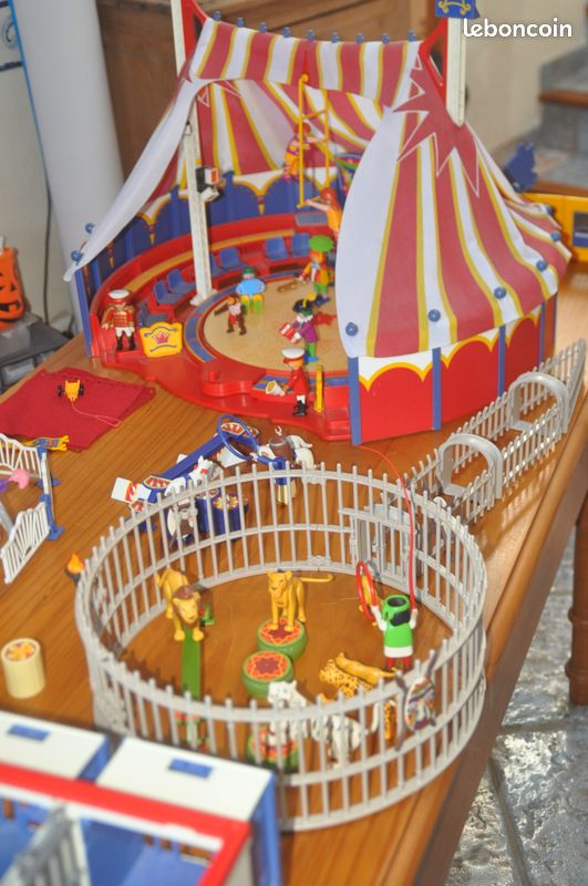 Playmobil le cirque + les fauves + les chevaux + les chiens + les acrobates (image 5)