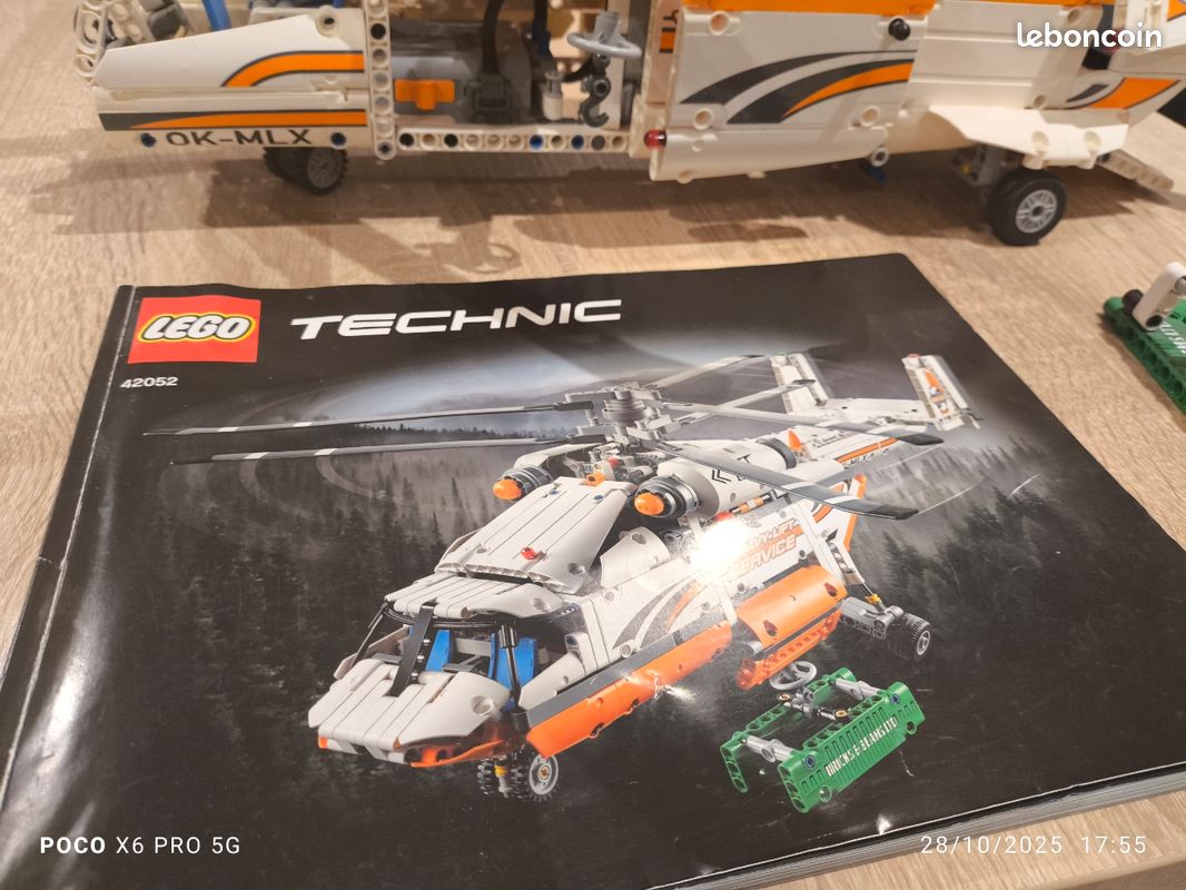 Lego hélicoptère 42052 Jeux Jouets
