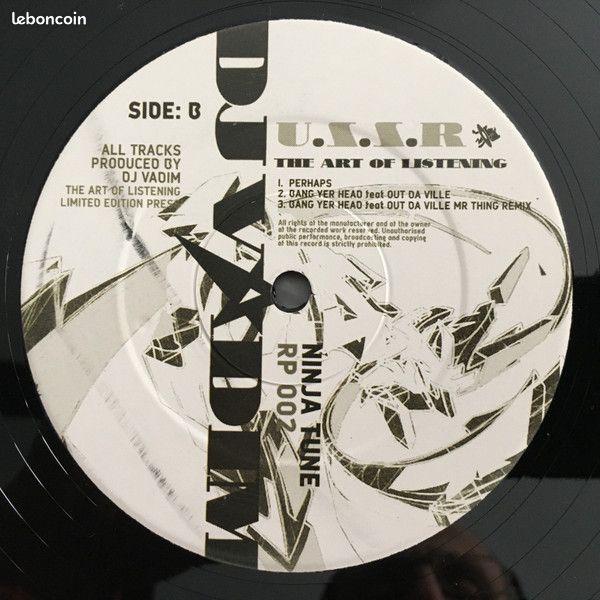 DJ Vadim – U.S.S.R (The Art Of Listening) - EP (image 2)