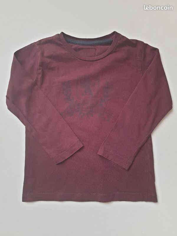 Tee-shirt manches longues Monoprix (image 2)