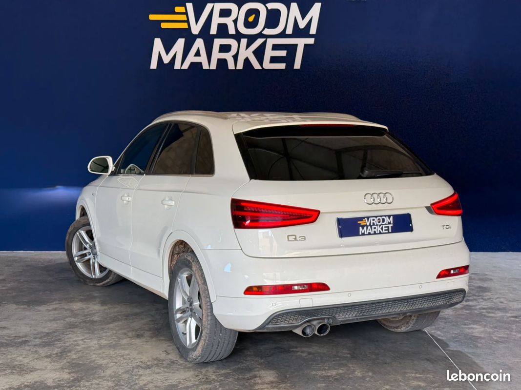 AUDI Q3 2.0 D 140ch AMBIENTE - 2014 - Suivi complet - Jantes alliage - Finition Sline (image 2)