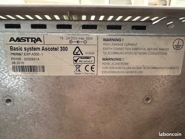 Standard Téléphonique Aastra + postes (image 9)