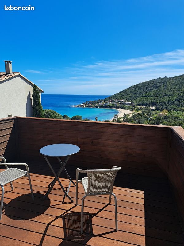 A 350 m de la plage, villa "La vie Là" - 2 chambres - 2 salles d'eau, Tarco (Corse du sud) (image 1)