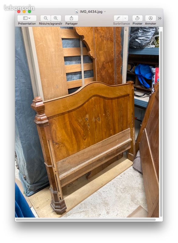 Lit bateau ancien (image 1)
