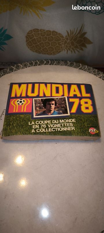 Vignette Football Pif Gadget Mundial 78