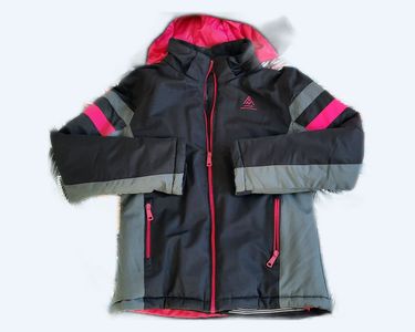Veste Anorak Coupe-vent Peak Mountain Pour Fille 14-16 Ans Taille 34/36 - Bleu Violet, Occasion Très Bon état