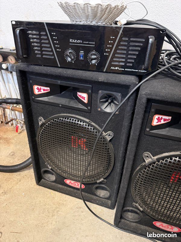 Sono Ibiza AMP 1000 Enceintes Passives 2x500w (image 1)