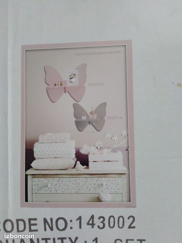 Étagères papillon (image 1)