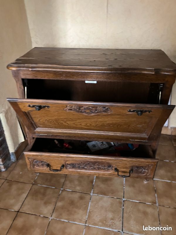 Meuble bar bois (image 5)