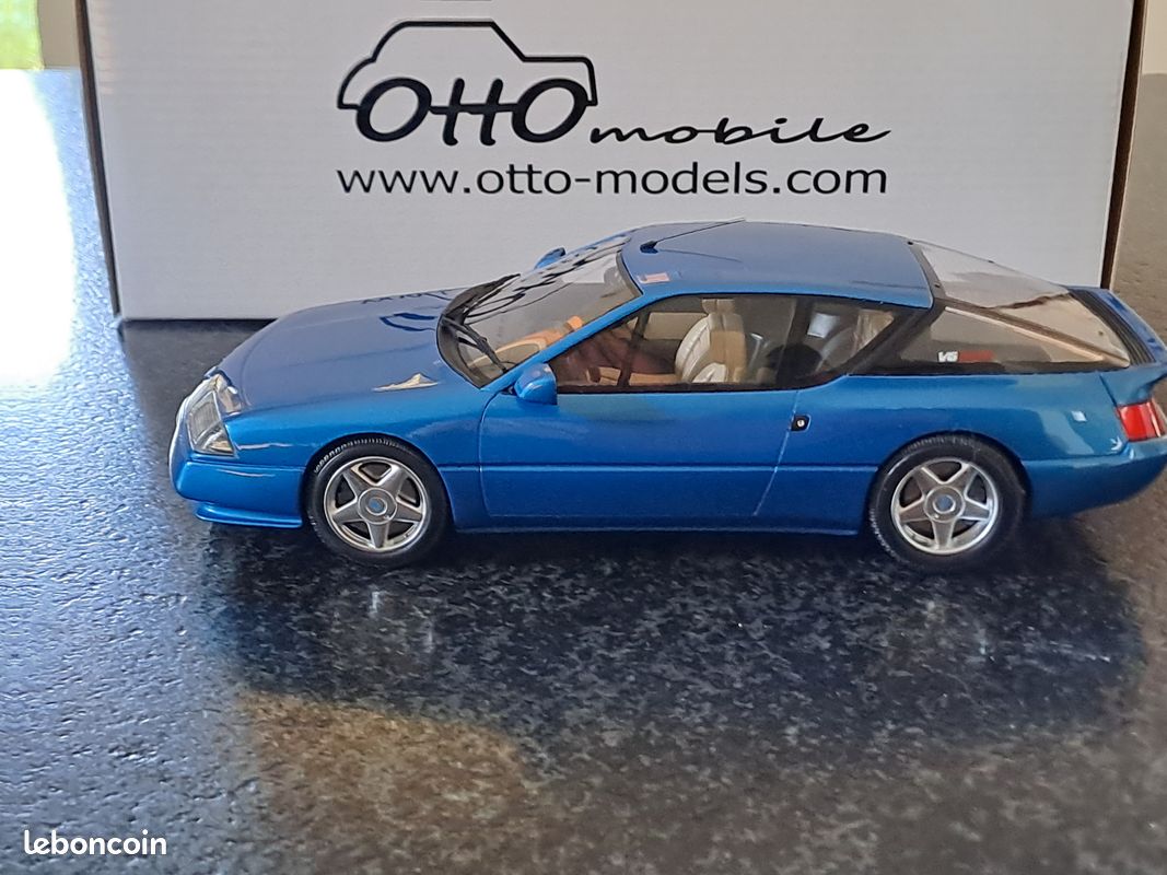 Alpine GTA Le Mans Rouge – Ottomobile 1/18 – Résine – Modèle Neuf