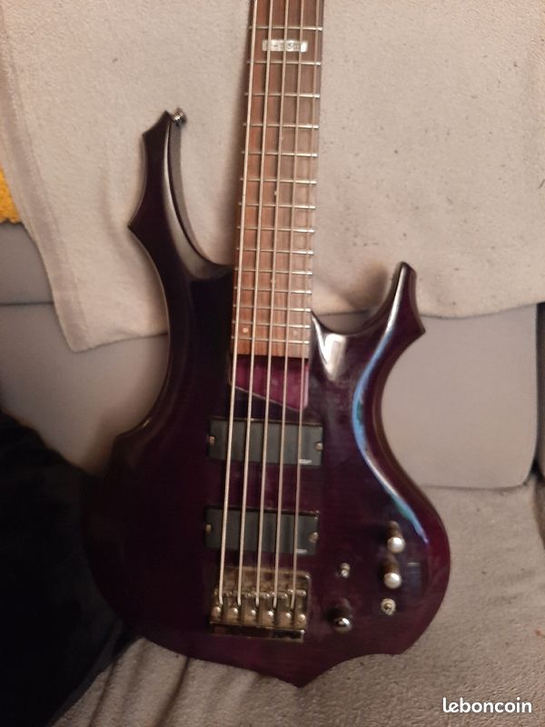 Basse 5 cordes ESP LTD F-155 DX (image 2)
