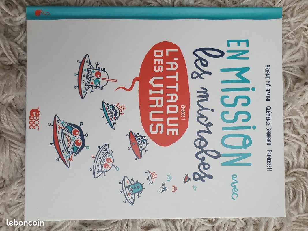 Album jeunesse En mission avec les microbes (image 1)
