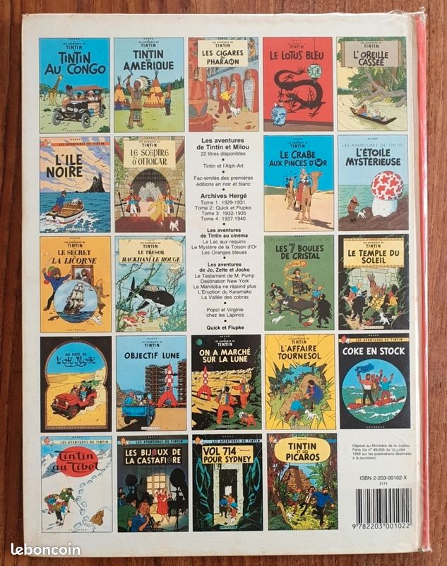 Les aventures de Tintin : Tintin en Amérique 1973 (image 7)