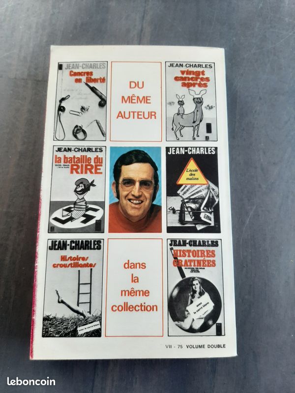 Livre La foire aux bidasses Jean-Charles 1975 (image 2)