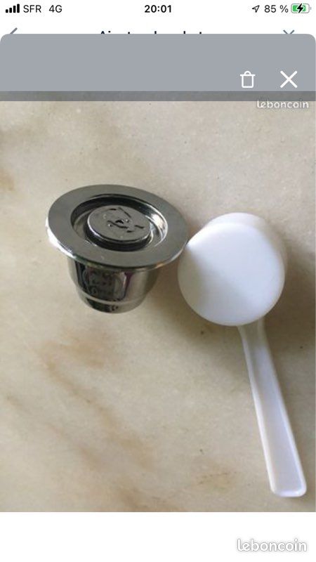 Nespresso capsule réutilisable (image 1)