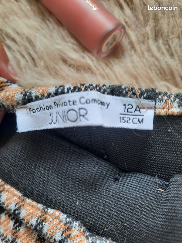 Pantalon a carreaux JUNIOR 12 ans (image 3)