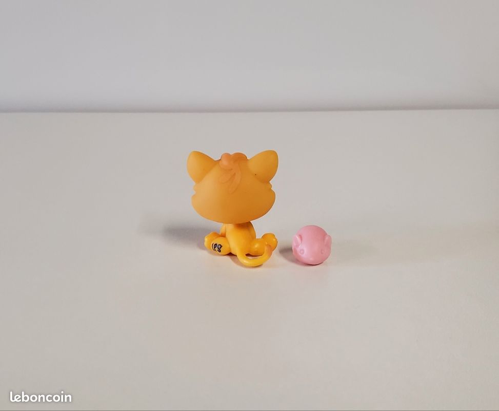 Littlest Pet Shop #265 & #2664 Maman Chat & Bébé Neuf (Neuf avec
