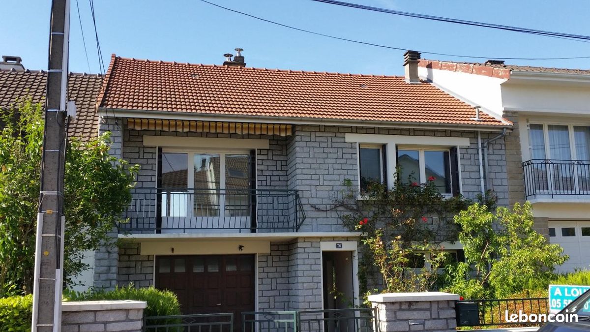 Maison 5 pièces 105 m² · à Limoges · 105 m² · 898 €/mois