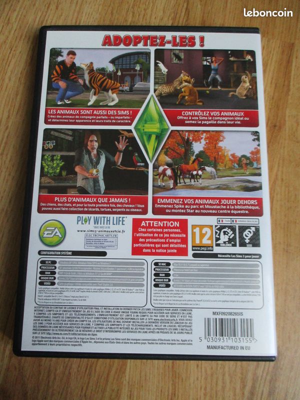 Images des Sims 3 : Animaux & Cie