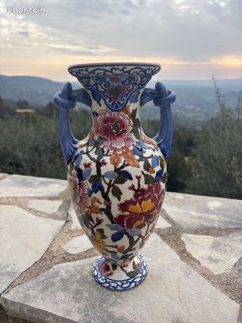 PICHET, CRUCHE À eau ancienne , Vase céramique vernissée Grès Flamme