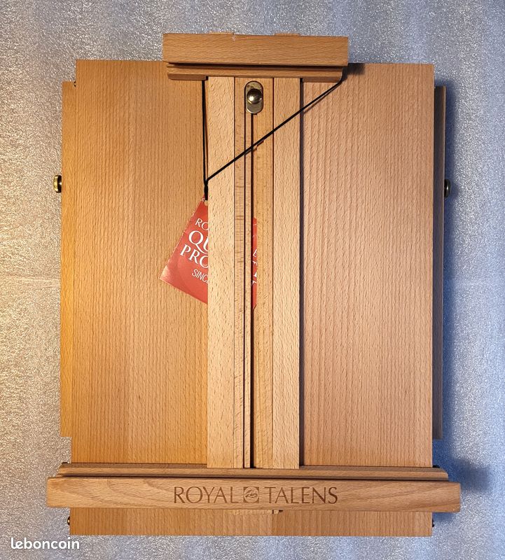 Royal Talens -Coffret 263 -Chevalet de table pour boîte à peinture Rotterdam (image 1)