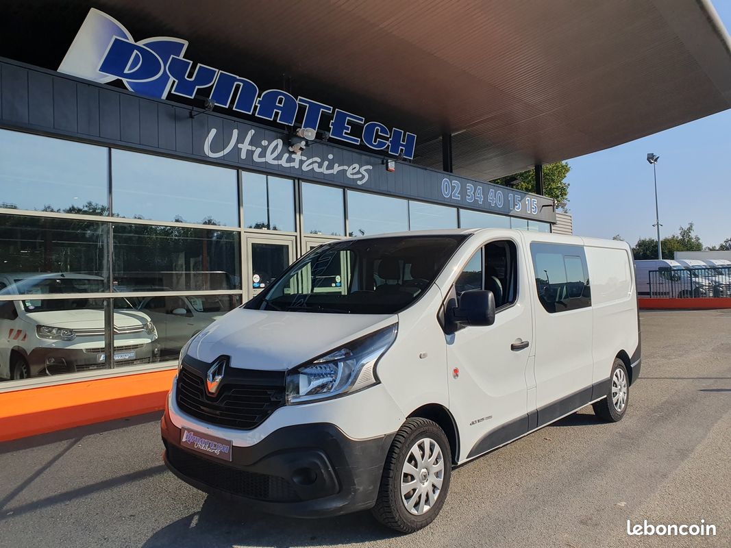 Renault TRAFIC III FG L2H1 1200 1.6 DCI 125CH ENERGY CABINE APPROFONDIE GRAND CONFORT EURO6 (image 1)
