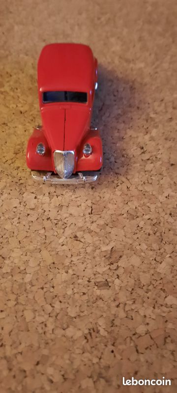 Camion De Pompiers Citroën 15 Six Par Solido à L'échelle 1/43 – Occasion En Bon état