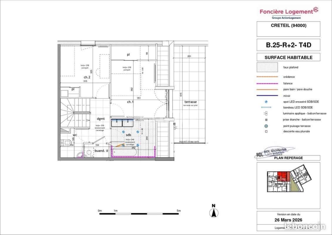 Appartement 4 pièces 76 m² (image 2)