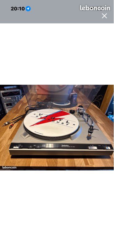 Technics SL-1200 MK7, Platine DJ, Argentée