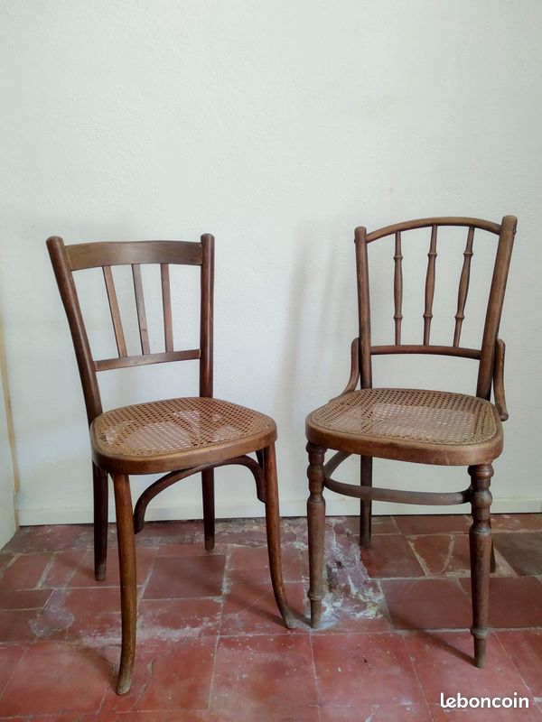 Chaise bistrot Baumann * début XXieme (image 10)