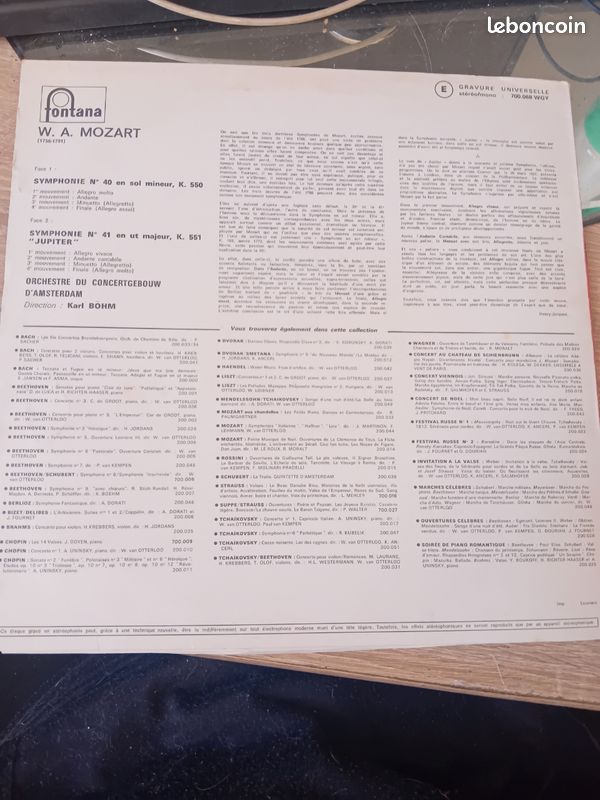 Mozart vinyles (image 4)