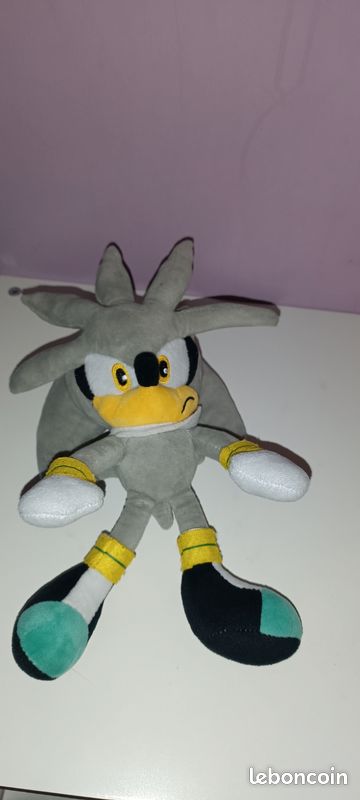 Peluche Silver de Sonic Jeux Jouets
