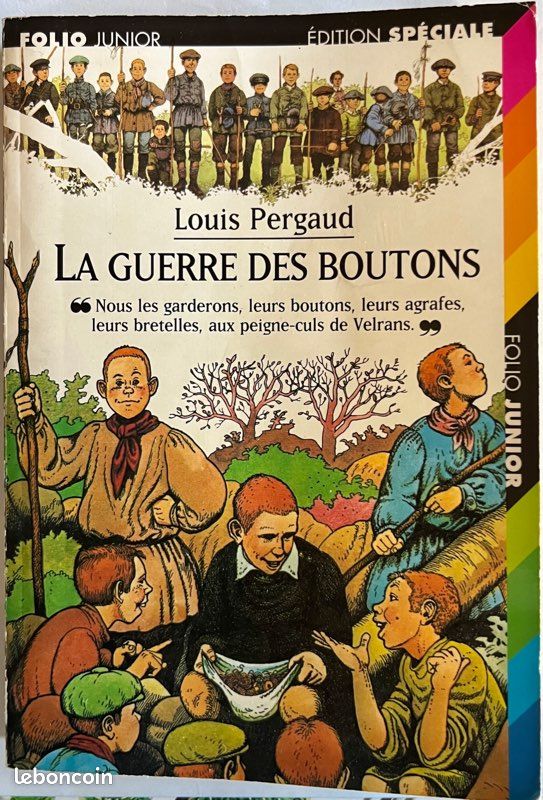 La guerre des boutons + dossier - Louis Pergaud - Folio Junior Édition Spéciale (image 1)