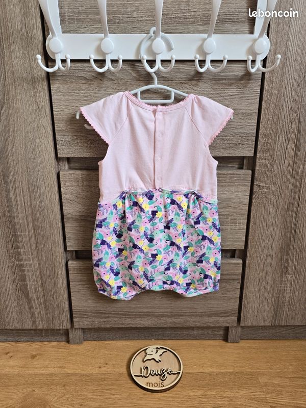 Vêtement Bébé Fille Barboteuse Sergent Major 12 mois 74 cm