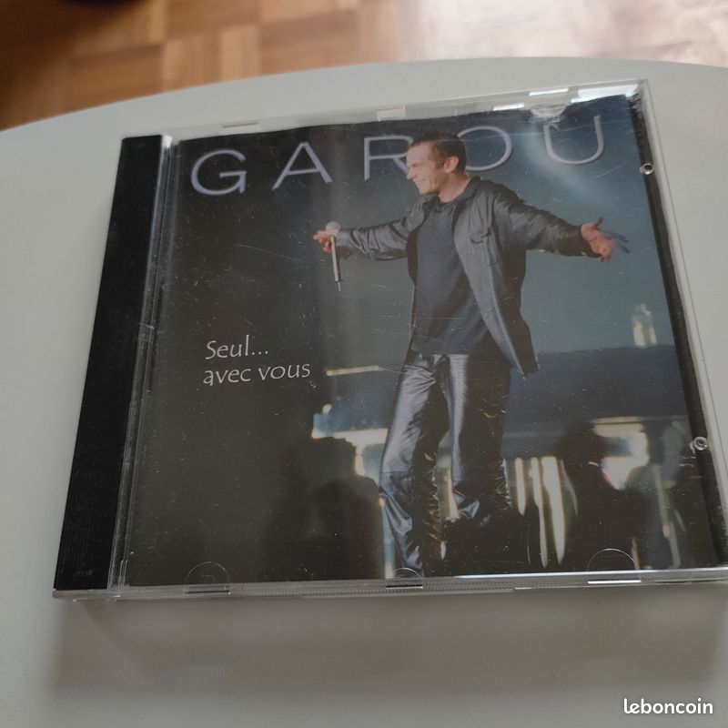 CD's - MUSIQUE - variété française - Garou / Seul ... Avec vous (image 2)