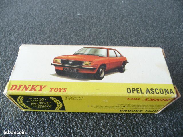 Boîte Vide Dinky Toys 165 – Ford Capri, Emballage D'origine Pour Collection