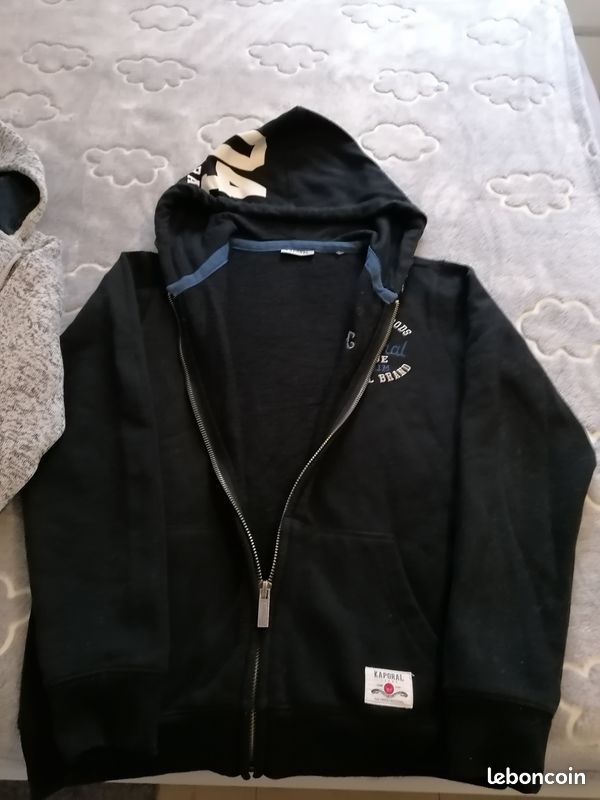 Veste zippée avec capuche (image 1)
