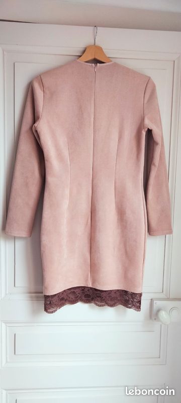 Robe moulante Asos velours (image 2)