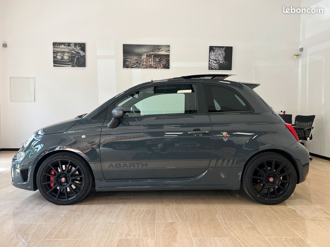 Abarth Fiat 595 Competizione 180cv BVM5 / Ligne Monza / Sièges Sabelt / En Stock / Suivi complet / Rien à prévoir / Pas de Malus / Immat France (image 2)