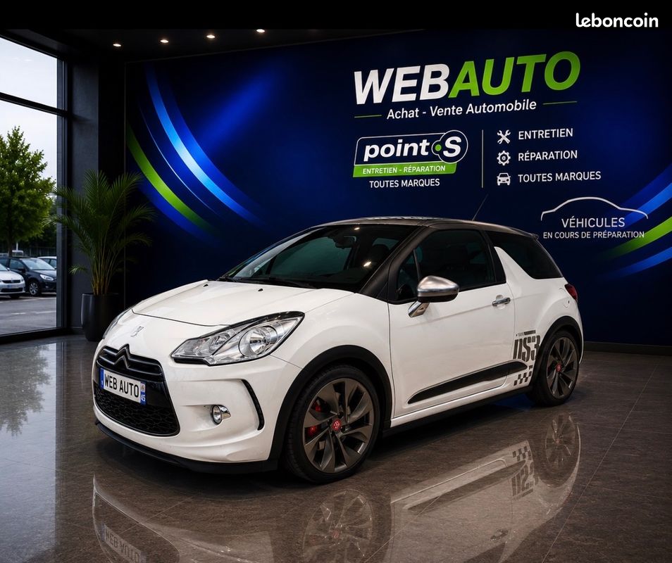 Citroën DS3 RACING TURBO 1.6 207CV BVM6 AVEC 87 000KM VENDUE 9990e ENTIEREMENT REVISEE ET GARANTIE (image 1)