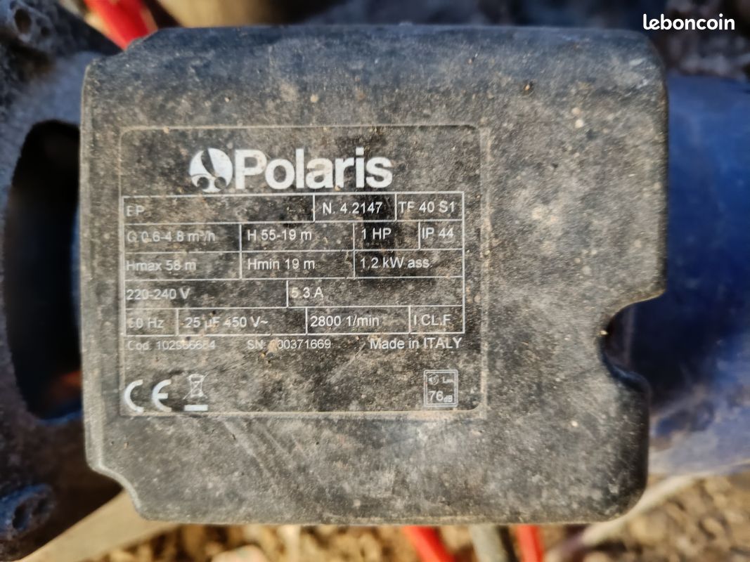 Pompe robot polaris (image 1)