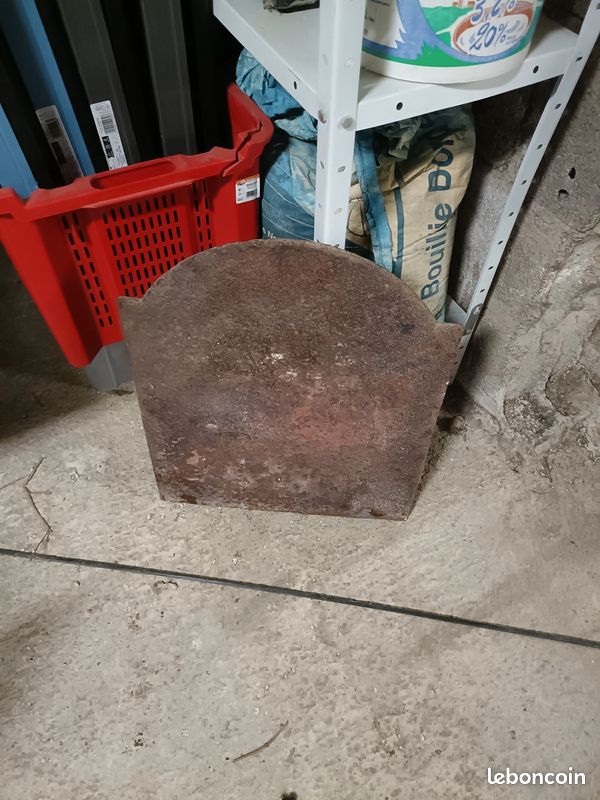 Plaque de cheminée en fonte 41,5 x 51 cm (image 2)
